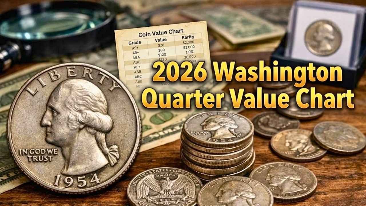 2026 Washington Quarter Value Chart Discover Rare Coins Worth $4 Million and More