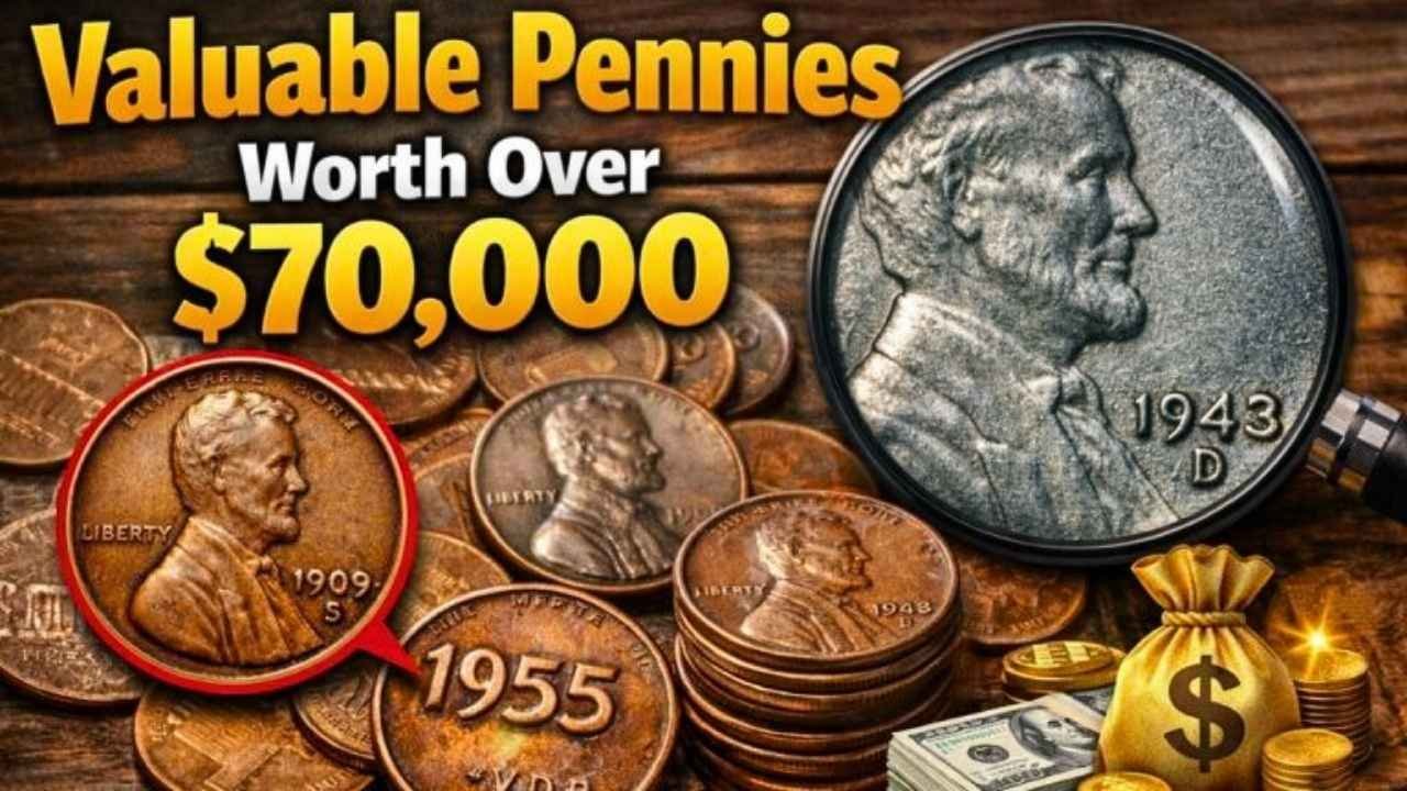 10 Valuable Pennies Worth Over $70,000 Rare Coin Collector’s Value Guide for 2026