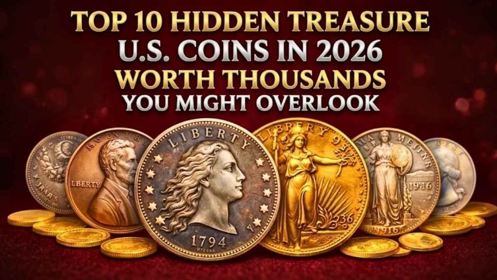 Top 10 Hidden Treasure U.S. Coins in 2026 Worth Thousands You Might Overlook