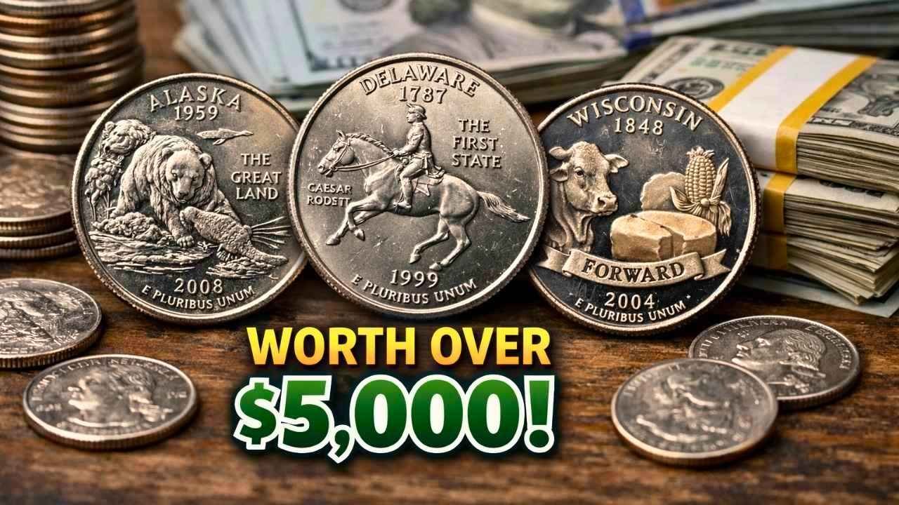 5 State Quarters Worth More Than $5,000 Each Exciting Finds for Coin Collectors in 2026
